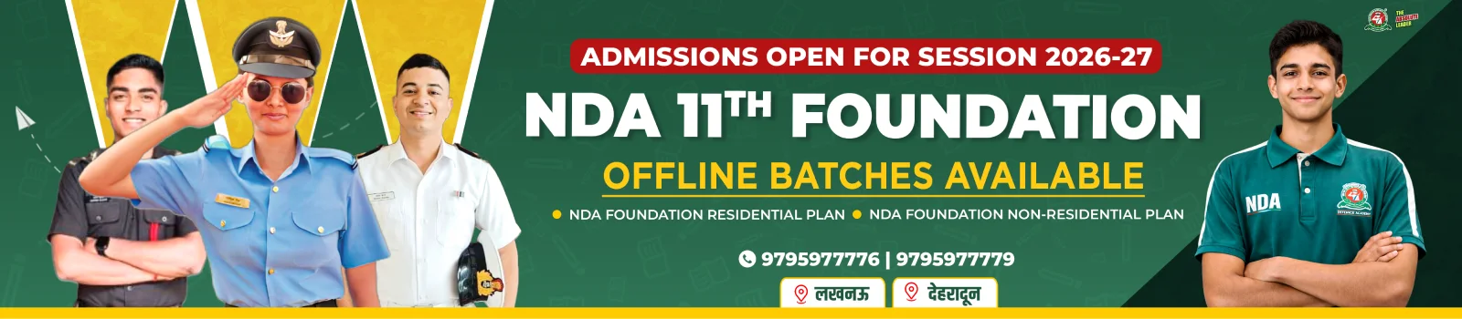 NDA 11th Foundation Centurion Defence Academy