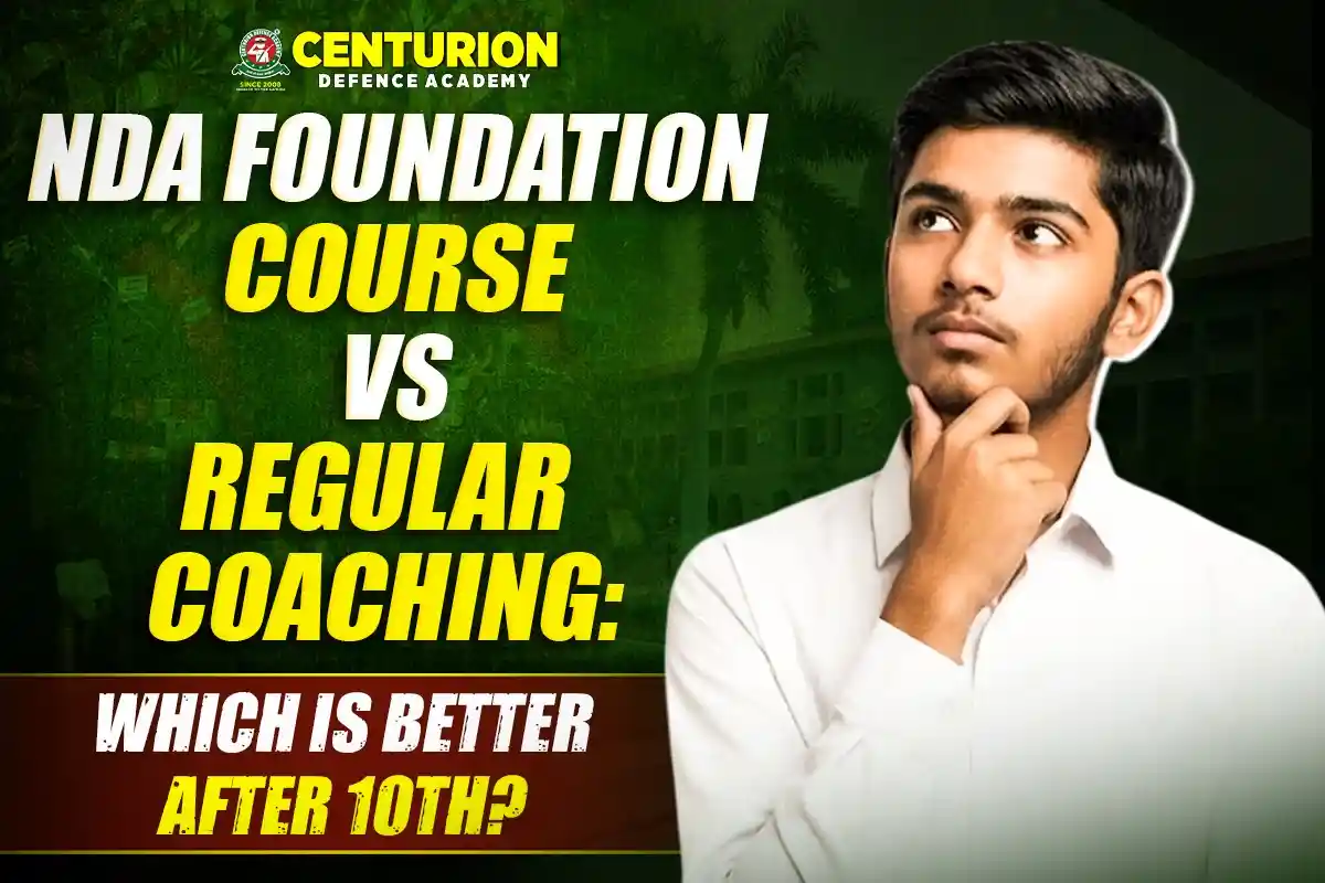 NDA Foundation vs Regular Coaching