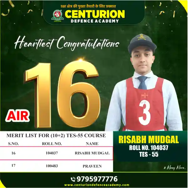 TES-55 AIR 16 Risabh Mudgal