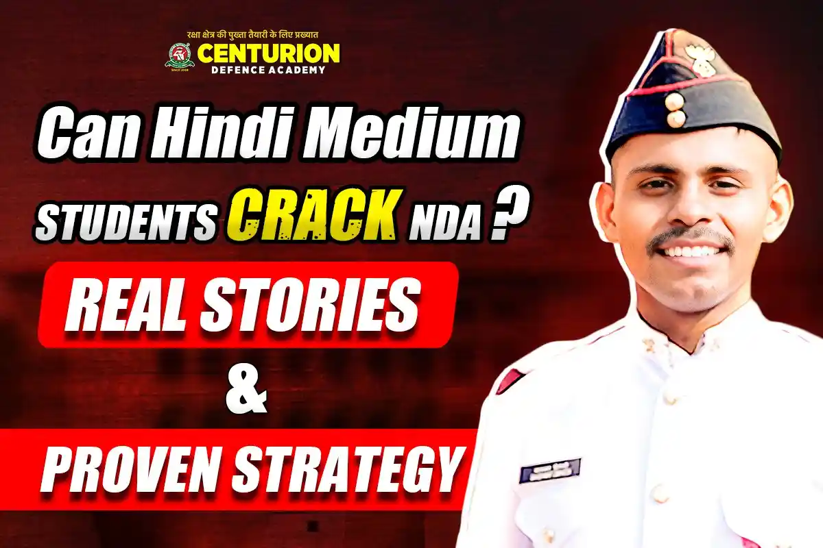 Can Hindi Medium Students Crack NDA