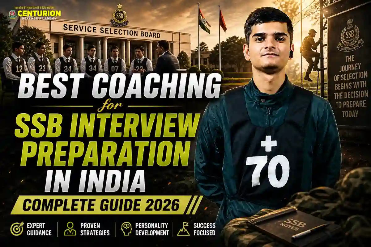 Best Coaching for SSB Preparation in India