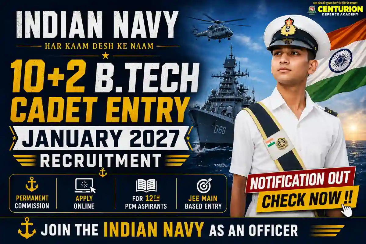 Navy 10+2 B.tech Entry
