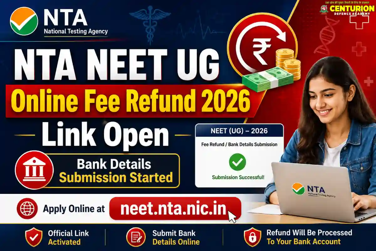 NTA NEET UG Online Fee Refund