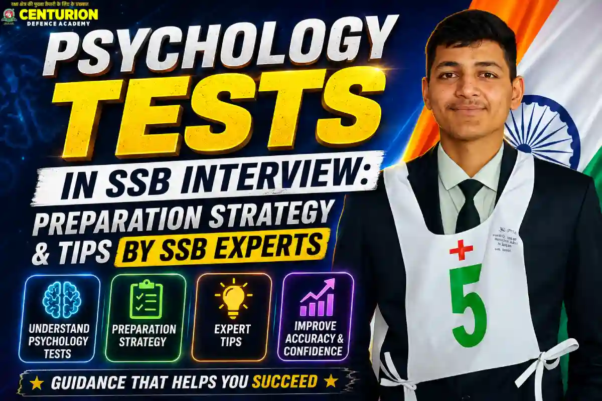 Psychology Tests in SSB Interview