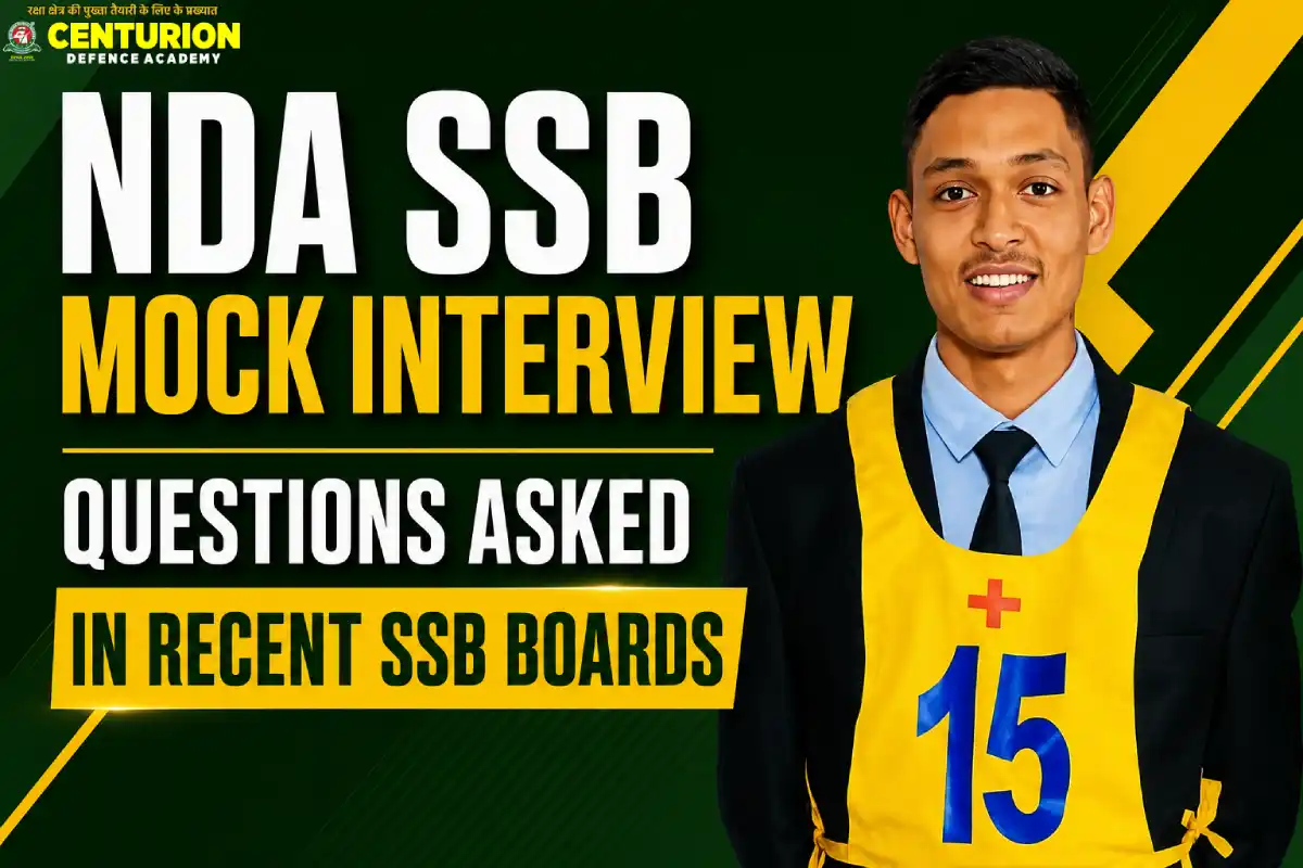 NDA SSB Mock Interview