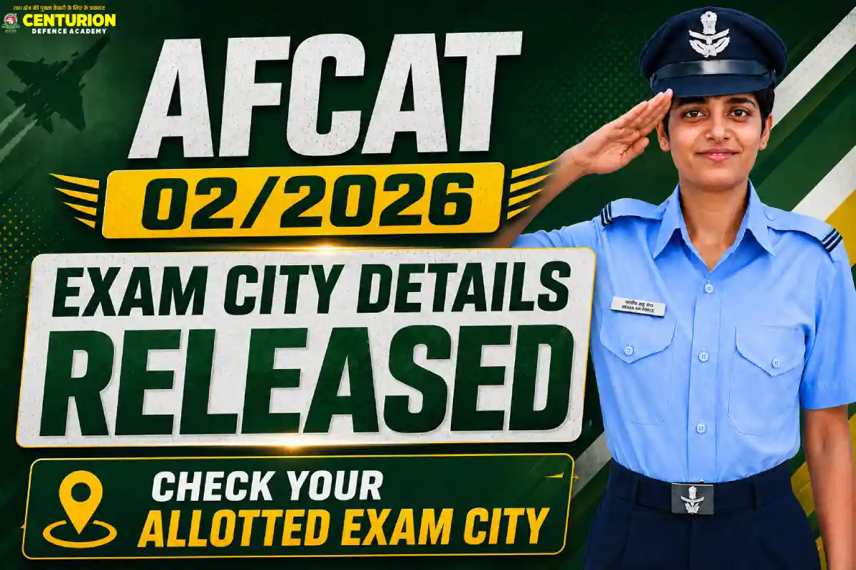 AFCAT 2 2026 Exam City