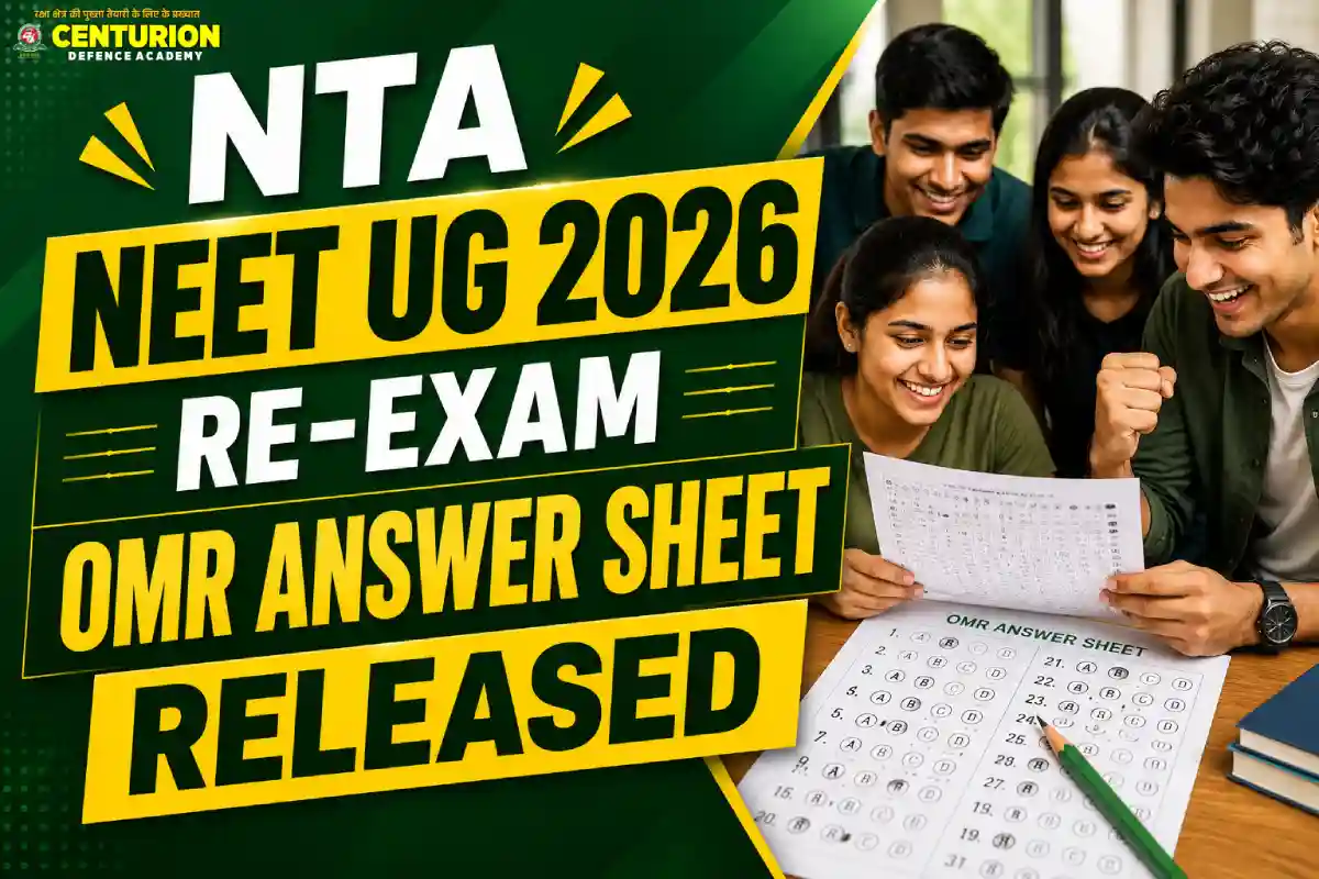 NEET 2026 OMR Answer Sheet