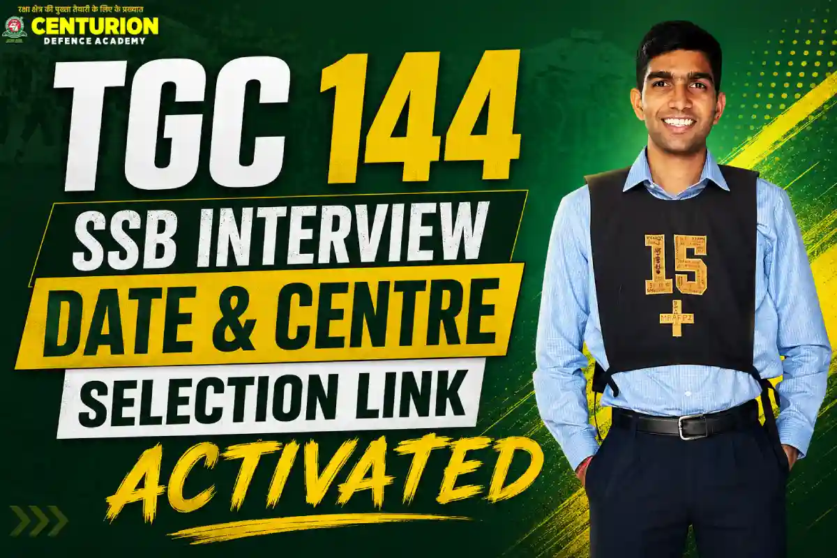 TGC 144 Course SSB Date