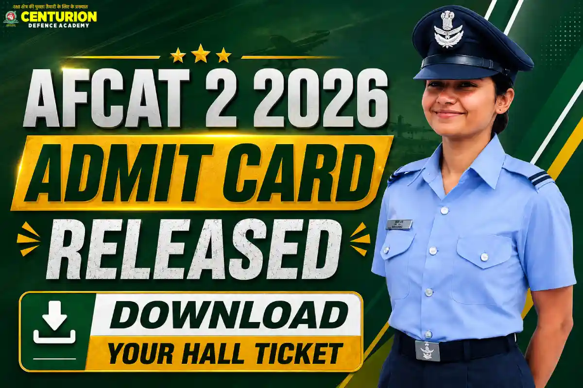 AFCAT 2 2026 Admit Card