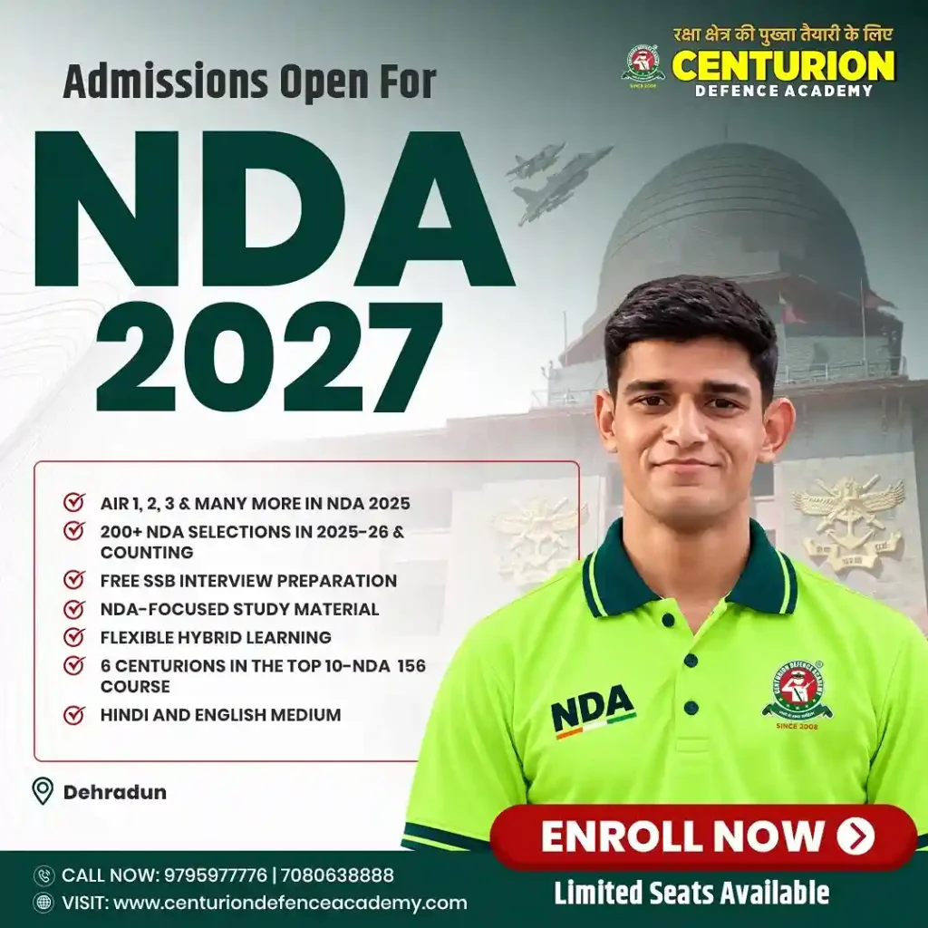 NDA Coaching in Dehradun