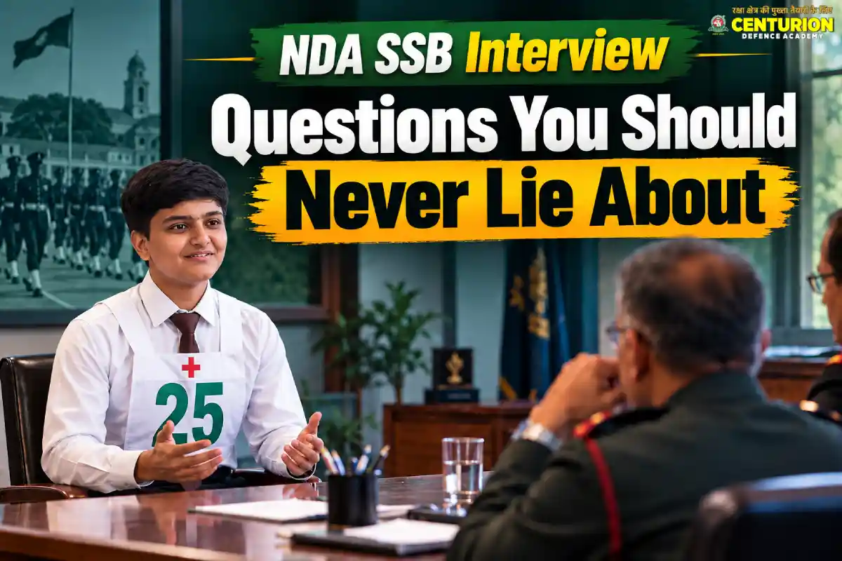 NDA SSB Interview Questions